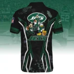 New York Jets x Disney 3D Polo Shirt Custom Name