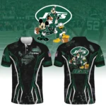New York Jets x Disney 3D Polo Shirt Custom Name