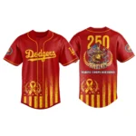 Los Angeles Dodgers x US Marine Corps 250th Birthday Tribute 3D Baseball Jersey Limited 2026
