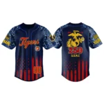 Detroit Tigers x USMC 250th Anniversay 3D Baseball Jersey Limited 2026 Custom Name & Number