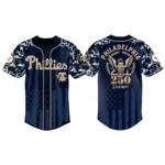 Philadelphia Phillies x US Navy 250th Birthday 3D Baseball Jersey Limited 2026