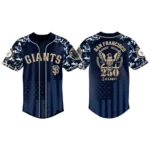San Francisco Giants x US Navy 250th Birthday 3D Baseball Jersey Limited 2026