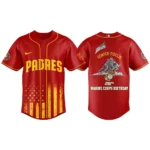 San Diego Padres x Marine Corps 250th Birthday Semper Fidelis 3D Baseball Jersey Limited 2026