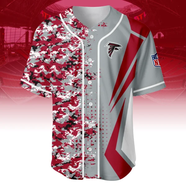 Atlanta Falcons 3D Baseball Jersey Custom Name & Number