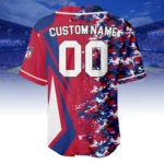 Buffalo Bills 3D Baseball Jersey Custom Name & Number