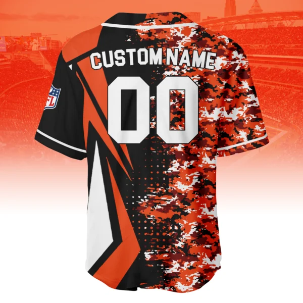Cincinnati Bengals 3D Baseball Jersey Custom Name & Number