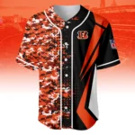 Cincinnati Bengals 3D Baseball Jersey Custom Name & Number