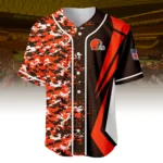 Cleveland Browns 3D Baseball Jersey Custom Name & Number