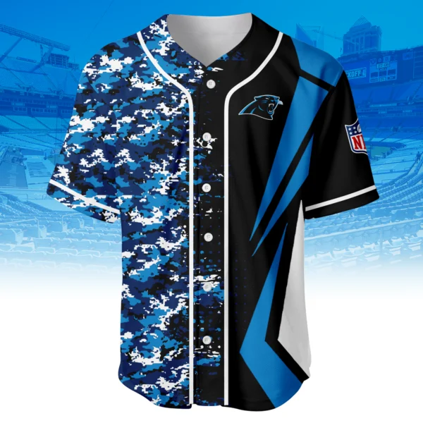 Carolina Panthers 3D Baseball Jersey Custom Name & Number