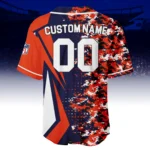 Denver Broncos 3D Baseball Jersey Custom Name & Number