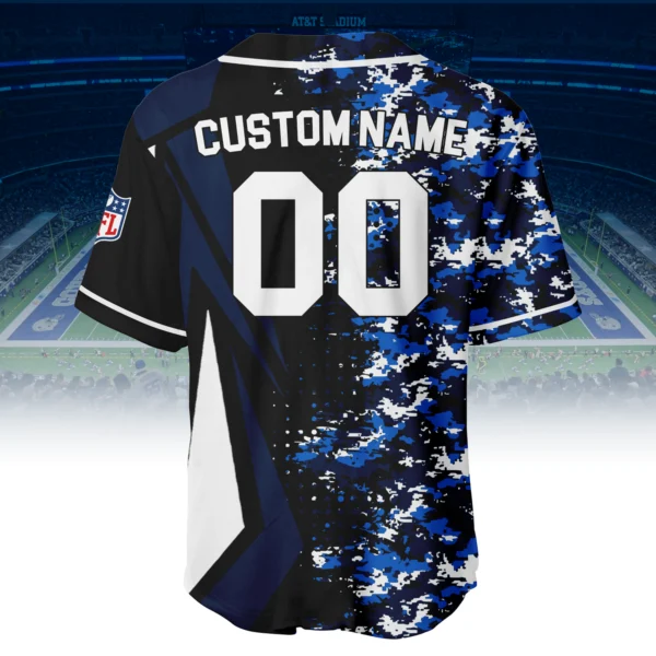 Dallas Cowboys 3D Baseball Jersey Custom Name & Number