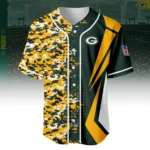 Green Bay Packers 3D Baseball Jersey Custom Name & Number
