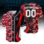 Houston Texans 3D Baseball Jersey Custom Name & Number