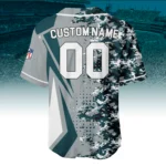 Philadelphia Eagles 3D Baseball Jersey Custom Name & Number