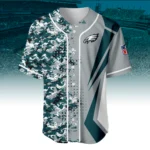 Philadelphia Eagles 3D Baseball Jersey Custom Name & Number