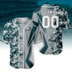 Philadelphia Eagles 3D Baseball Jersey Custom Name & Number
