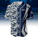 Seattle Seahawks 3D Baseball Jersey Custom Name & Number
