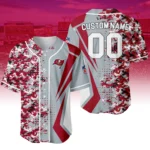 Tampa Bay Buccaneers 3D Baseball Jersey Custom Name & Number