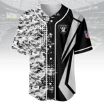 Las Vegas Raiders 3D Baseball Jersey Custom Name & Number
