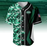 New York Jets 3D Baseball Jersey Custom Name & Number
