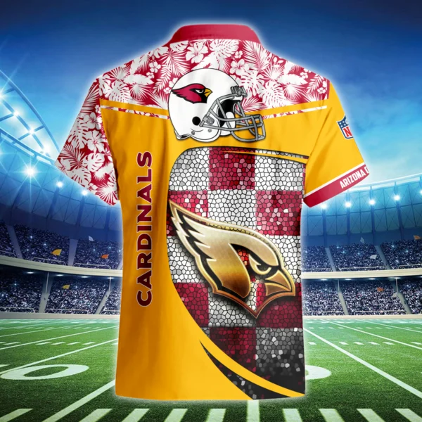 Arizona Cardinals 3D Hawaiian Shirt 2026 Limited Custom Name
