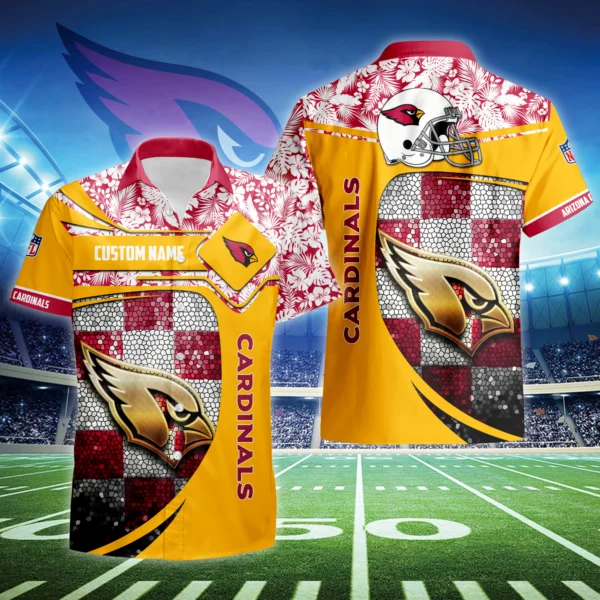 Arizona Cardinals 3D Hawaiian Shirt 2026 Limited Custom Name