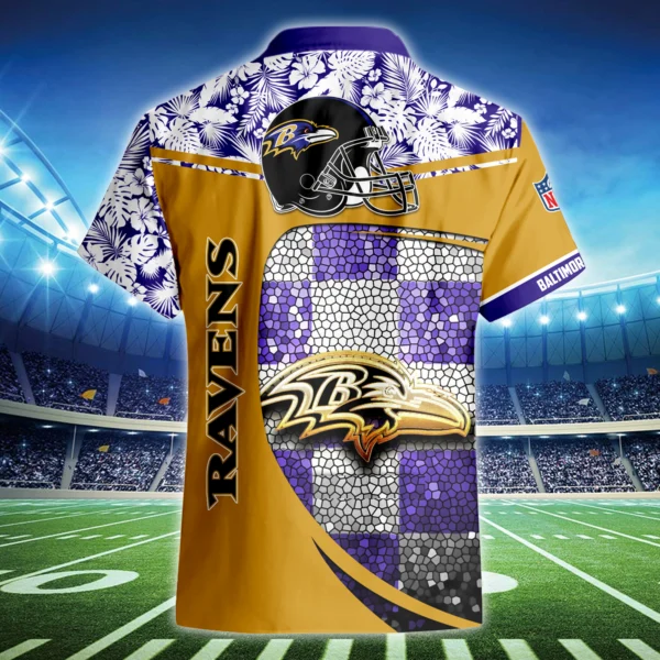 Baltimore Ravens 3D Hawaiian Shirt 2026 Limited Custom Name