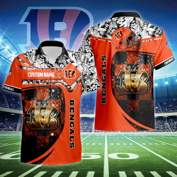 Cincinnati Bengals 3D Hawaiian Shirt 2026 Limited Custom Name