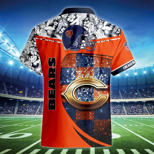 Chicago Bears 3D Hawaiian Shirt 2026 Limited Custom Name