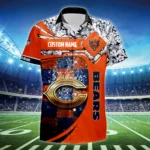 Chicago Bears 3D Hawaiian Shirt 2026 Limited Custom Name