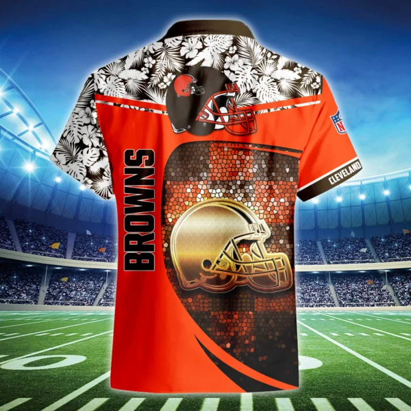 Cleveland Browns 3D Hawaiian Shirt 2026 Limited Custom Name