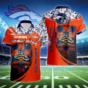 Denver Broncos 3D Hawaiian Shirt 2026 Limited Custom Name