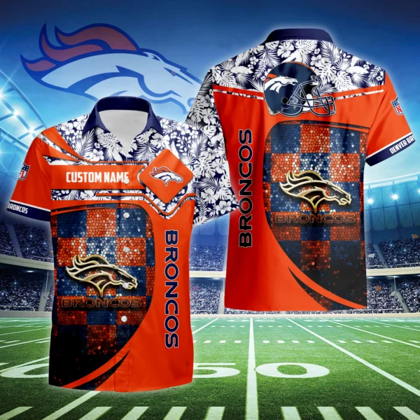 Denver Broncos 3D Hawaiian Shirt 2026 Limited Custom Name