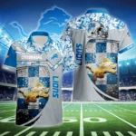 Detroit Lions 3D Hawaiian Shirt 2026 Limited Custom Name