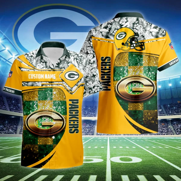 Green Bay Packers 3D Hawaiian Shirt 2026 Limited Custom Name