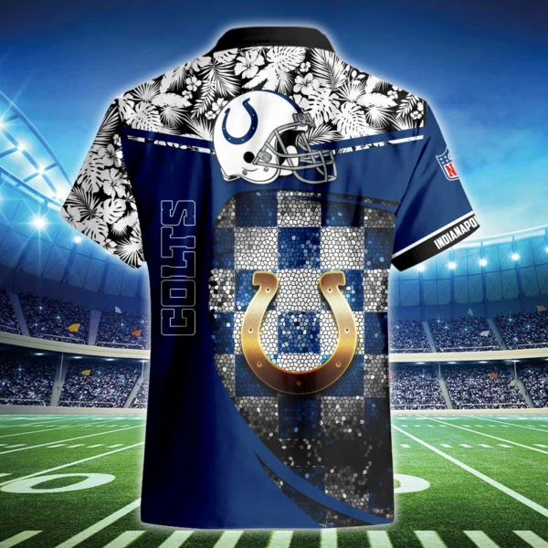 Indianapolis Colts 3D Hawaiian Shirt 2026 Limited Custom Name