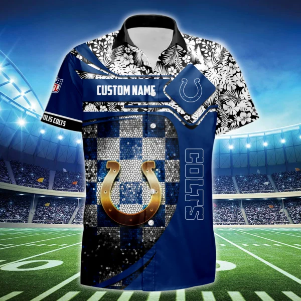 Indianapolis Colts 3D Hawaiian Shirt 2026 Limited Custom Name