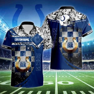 Indianapolis Colts 3D Hawaiian Shirt 2026 Limited Custom Name