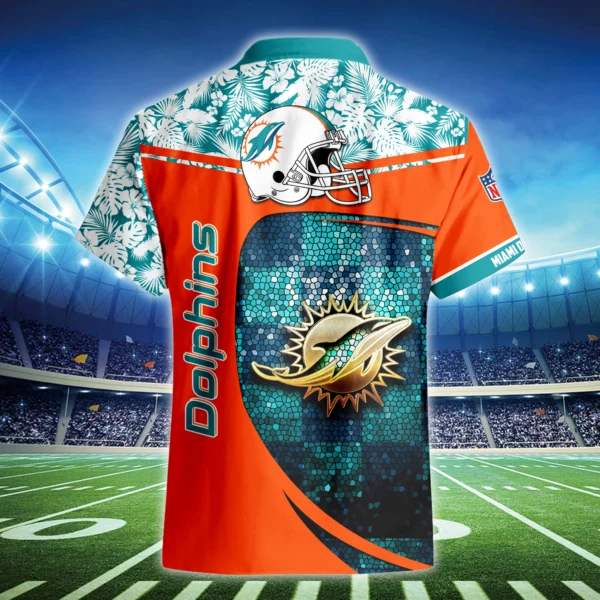 Miami Dolphins 3D Hawaiian Shirt 2026 Limited Custom Name