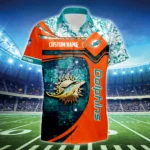 Miami Dolphins 3D Hawaiian Shirt 2026 Limited Custom Name