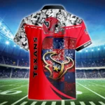 Houston Texans 3D Hawaiian Shirt 2026 Limited Custom Name