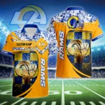 Los Angeles Rams 3D Hawaiian Shirt 2026 Limited Custom Name