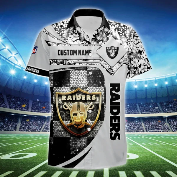 Las Vegas Raiders 3D Hawaiian Shirt 2026 Limited Custom Name
