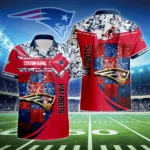 New England Patriots 3D Hawaiian Shirt 2026 Limited Custom Name