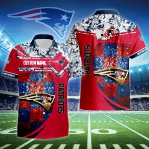 New England Patriots 3D Hawaiian Shirt 2026 Limited Custom Name