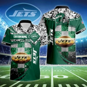 New York Jets 3D Hawaiian Shirt 2026 Limited Custom Name