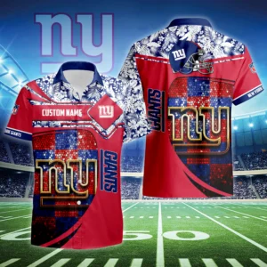 New York Giants 3D Hawaiian Shirt 2026 Limited Custom Name