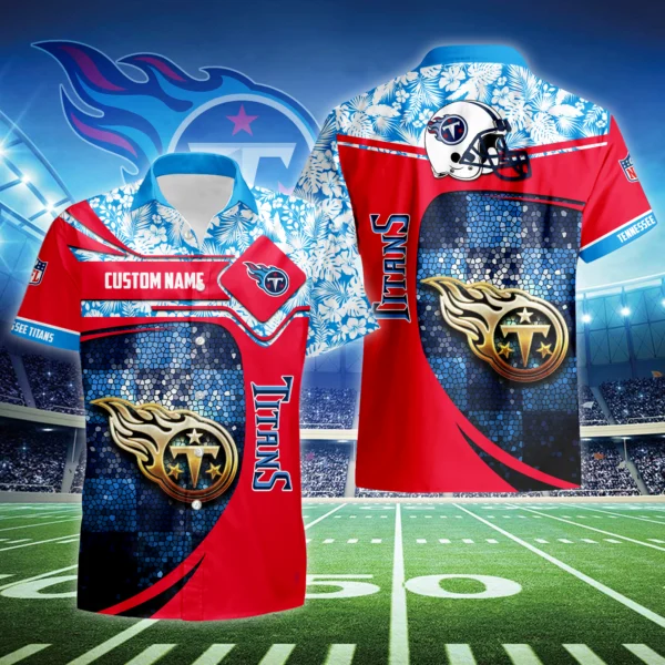 Tennessee Titans 3D Hawaiian Shirt 2026 Limited Custom Name
