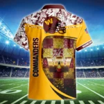 Washington Commanders 3D Hawaiian Shirt 2026 Limited Custom Name