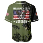Indianapolis Colts x USMC Veteran 3D Baseball Jersey Limited 2026 Custom Your Name
